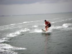 Pas de vagues, impro surf!